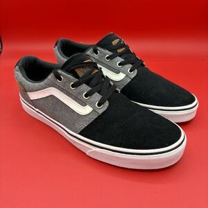 VANS Men's Classic Ward Chapman Stripe Suede & Canvas Skateboard Shoes Size 9.5
